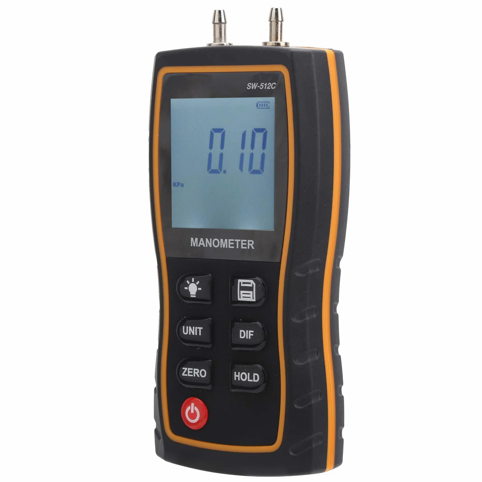 Manómetro Digital SW-512C Medidor de Presión de Aire para Sistemas de Ventilación y Salas Limpias con Múltiples Unidades