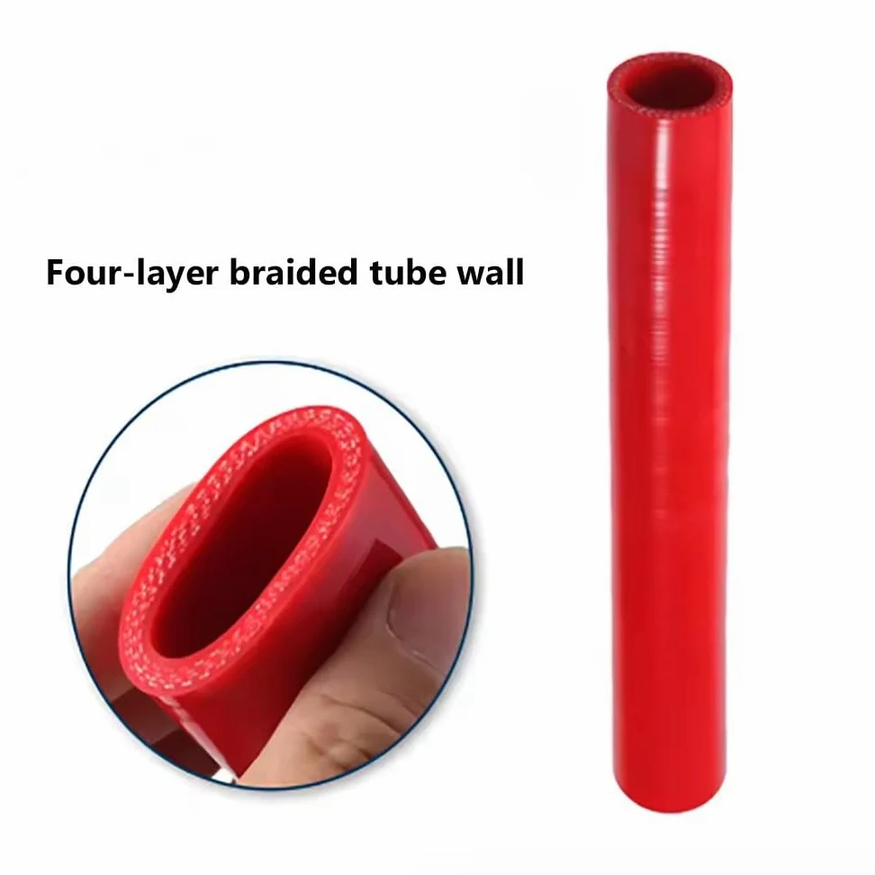 Manguera De Silicona Universal Recta For Turbo/intercooler - 800 Mm (31,5") De Largo, 5 Mm De Grosor, Resistente A Altas Temperaturas Y Presiones (1 Unidad)(ID 65mm)