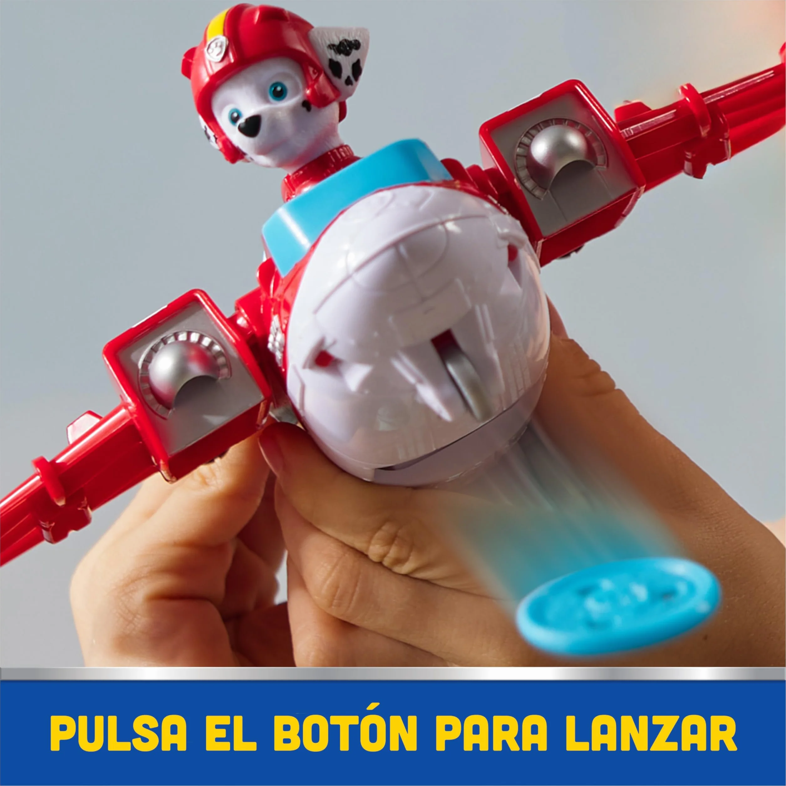 Paw Patrol Patrulla Canina Pack Figura Marshall Air Rescue HIDROAVIÓN Lanza PROYECTILES Juguetes Regalo Niño 3 años+