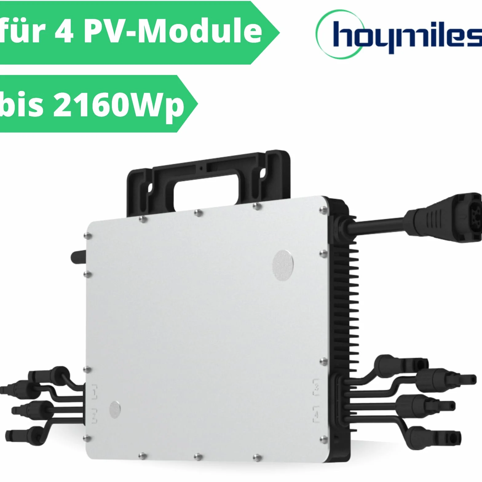GreenSun Solar HMS-1600-4T Hoymiles WiFi Microinversor 4X MPPT Tracker para Balcón Energética 2160Wp Solar