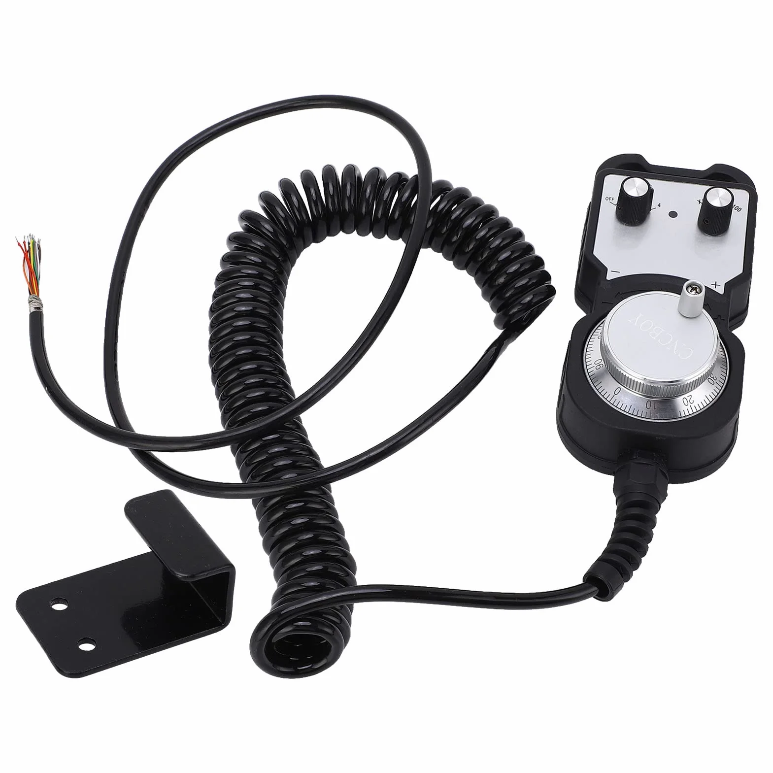 Volante Torvex, controlador de volante CNC 100PPR MPG Pendant de 4 ejes y 3 niveles, compatible con tornos fresadores