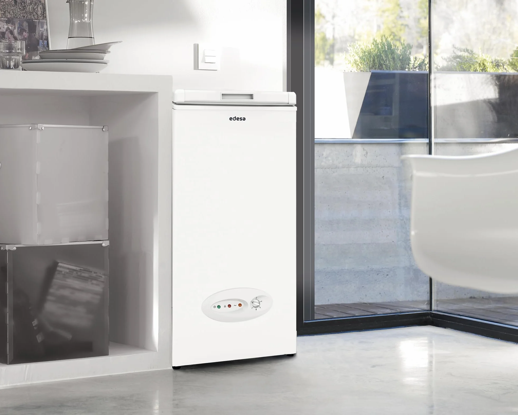 Edesa Congelador Horizontal EZH-0611, 59 l, 60W, Blanco
