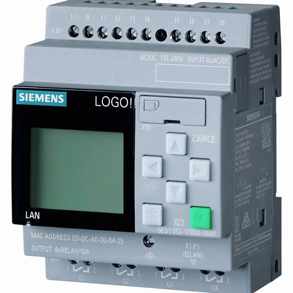 Siemens 6ED1052-1FB08-0BA1 módulo de control PLC 115 V CC, 230 V CC, 115 V CA, 230 V CA