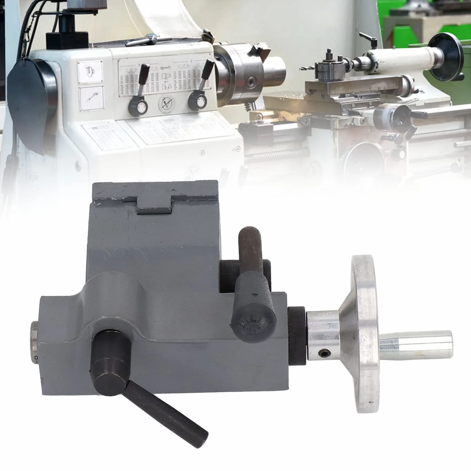 Contrapunto de Torno de Aluminio Fundido a Presión, Mini Contrapunto de Torno, Mini Torno de Diámetro de Tubo de Contrapunto Mt2 de Fundición a Presión de Aluminio