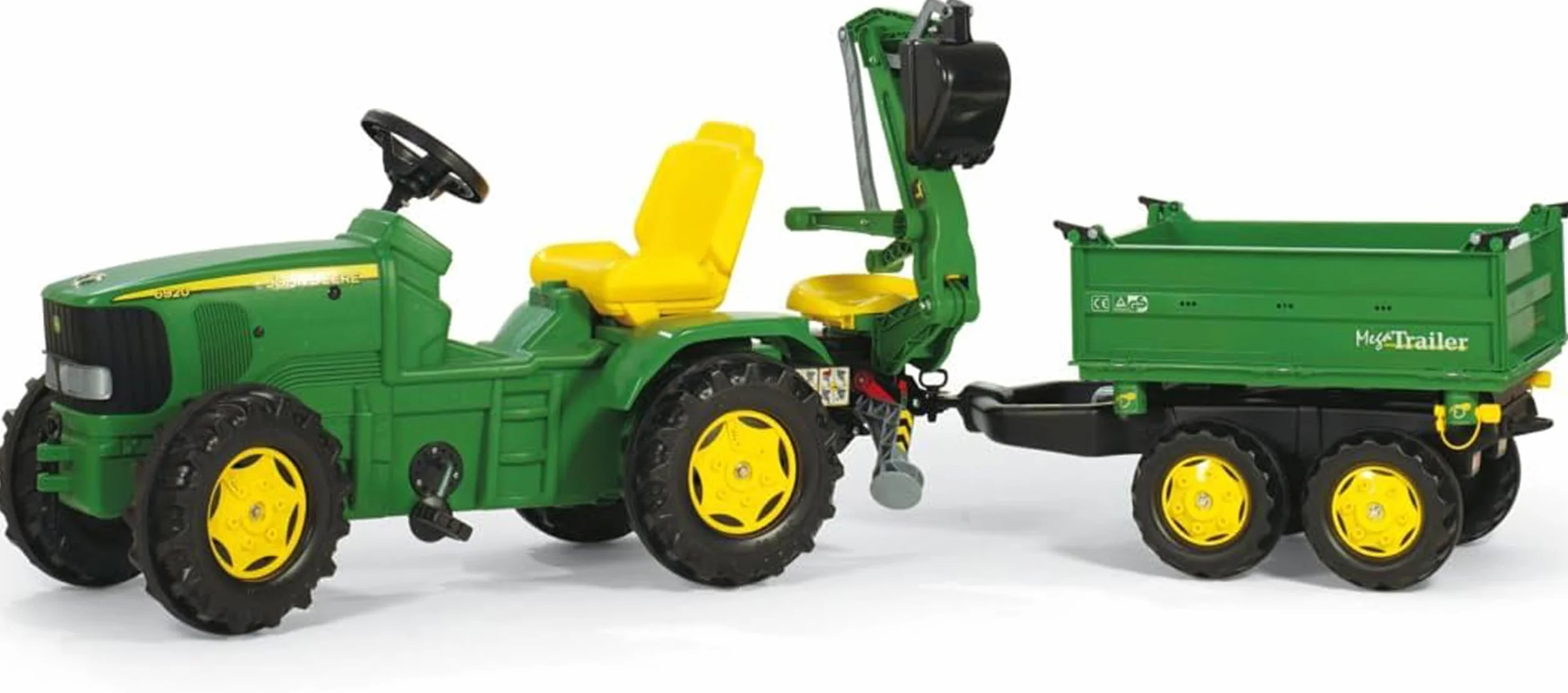 Rolly Toys De Tres Mega-volquete