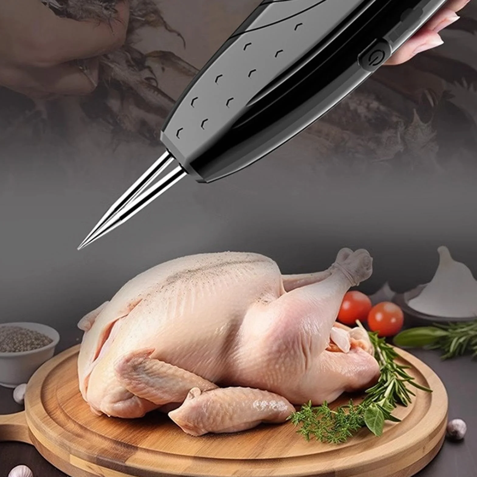 Máquina de desplumado eléctrico portátil para pollo y pato