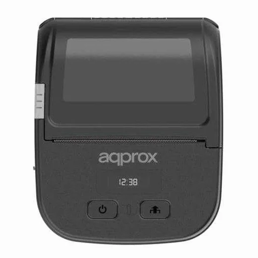 Genérico Approx APPPOS80PORTABLE Impresora Térmica de Recibos de 80mm. Inalámbrica Bluetooth con Batería Recargable
