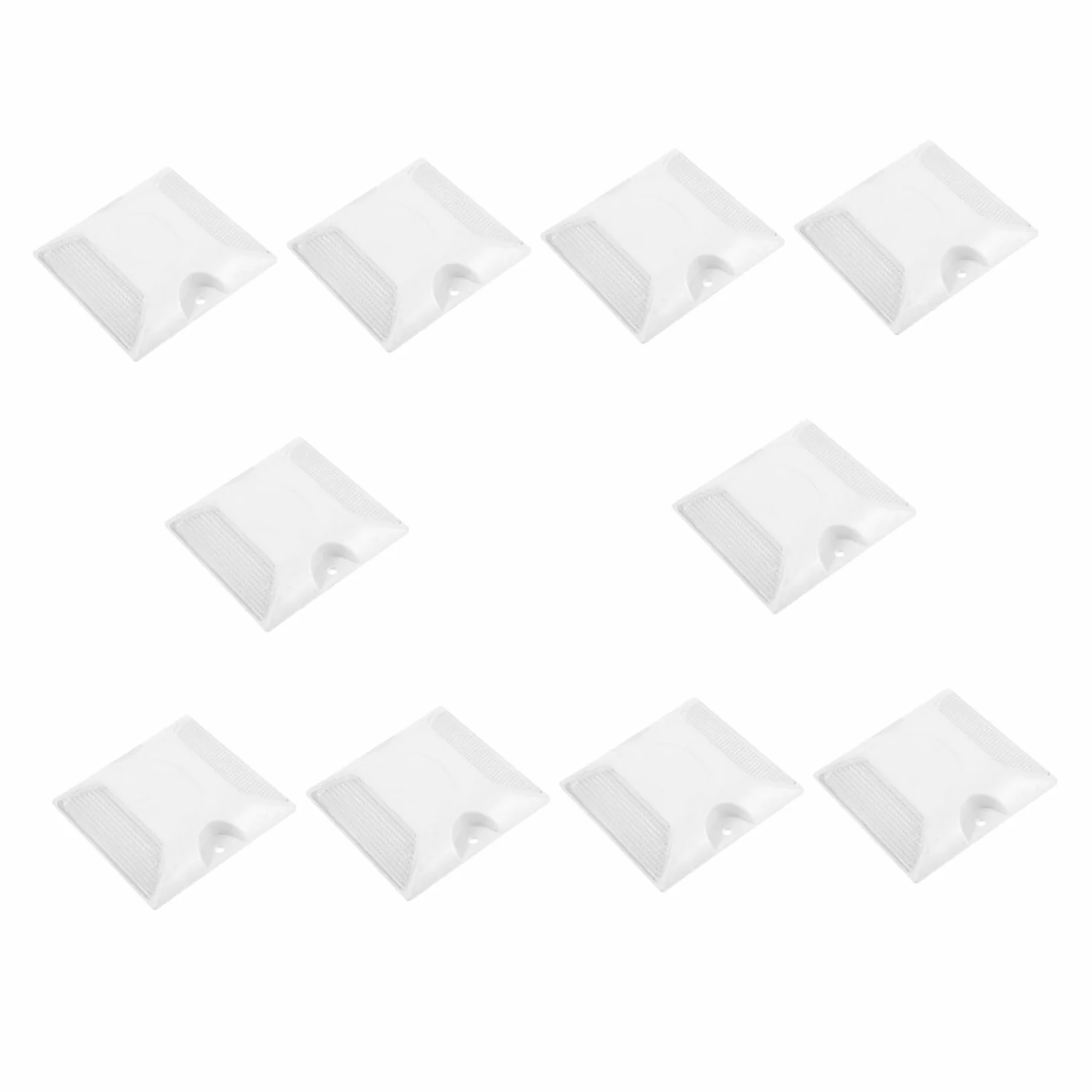 iplusmile 3 series Reflectores De Carretera Marcadores Reflectantes Para Garajes Marcadores De Entrada Reflectores De Alta Visibilidad Para Cruces 10 piezas x 3