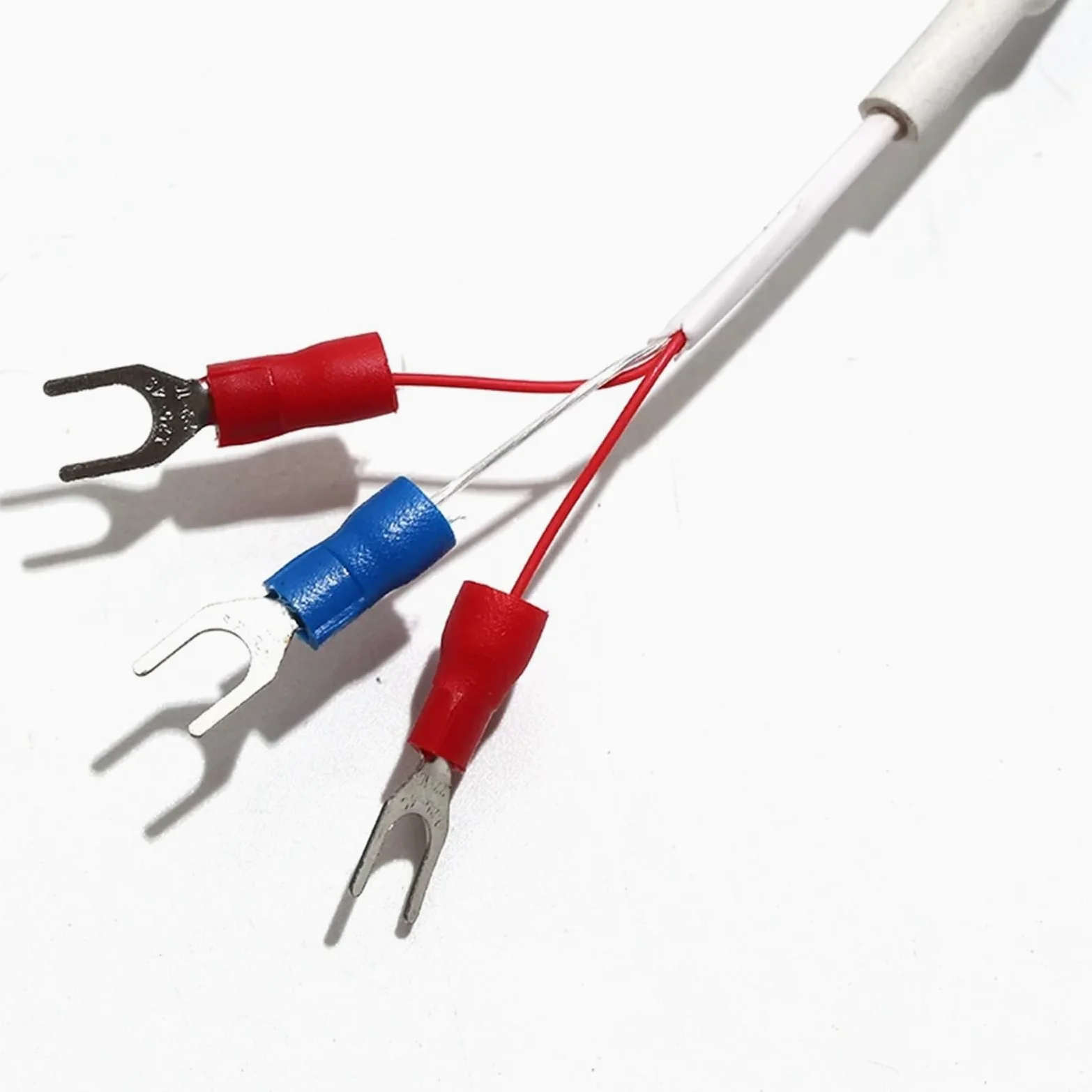1 unidad de sensor de temperatura de termopar tipo PT100/K con sonda interna de acero inoxidable de 3 x 30 mm, 1 m, 2 m, 3 m, 4 m, 5 m, -50~260 ℃(PT100 4M)