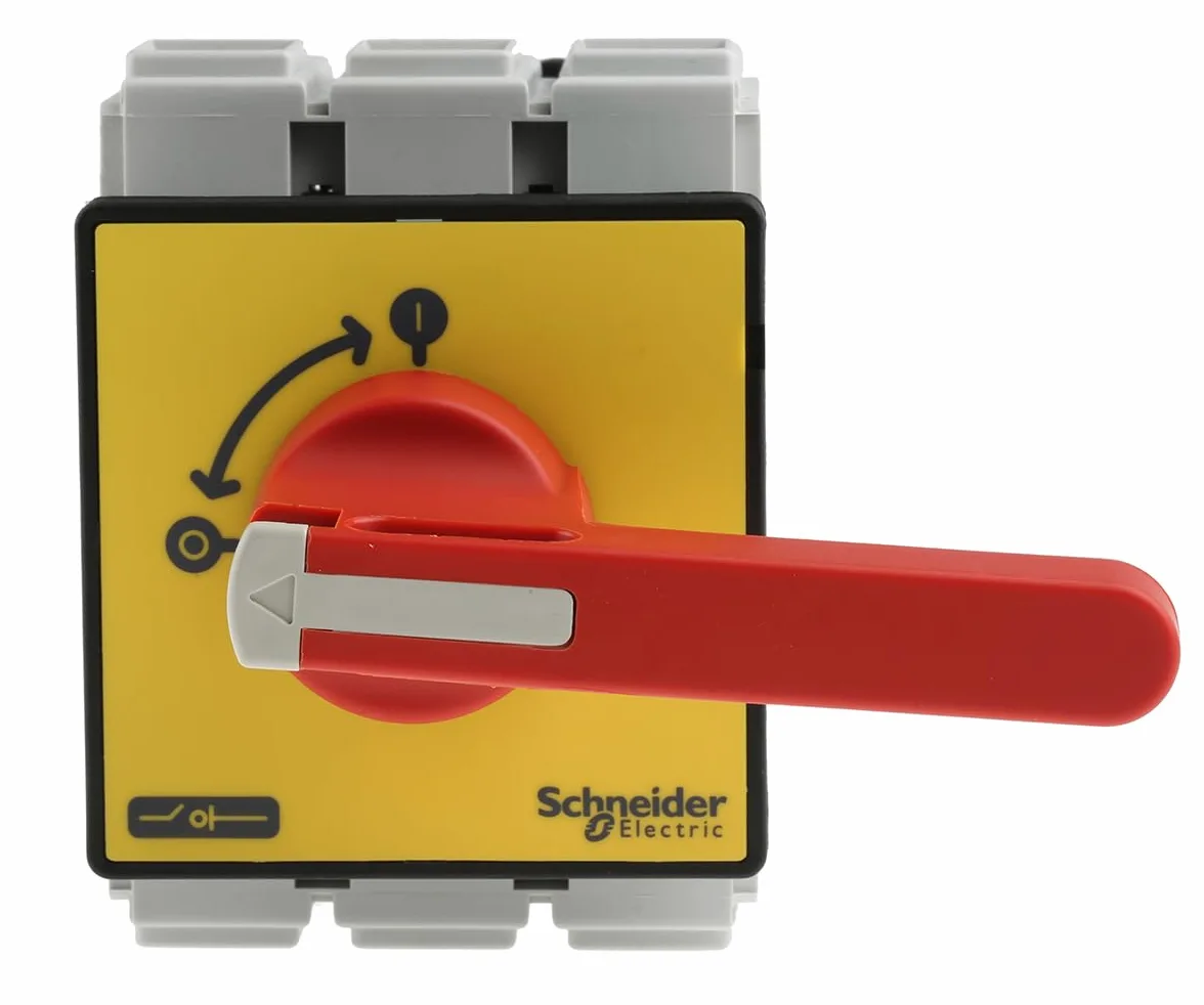 Schneider Electric VCF5 Interruptores Seccionadores de Paro de Emergencia para Montaje en Puerta, 125A