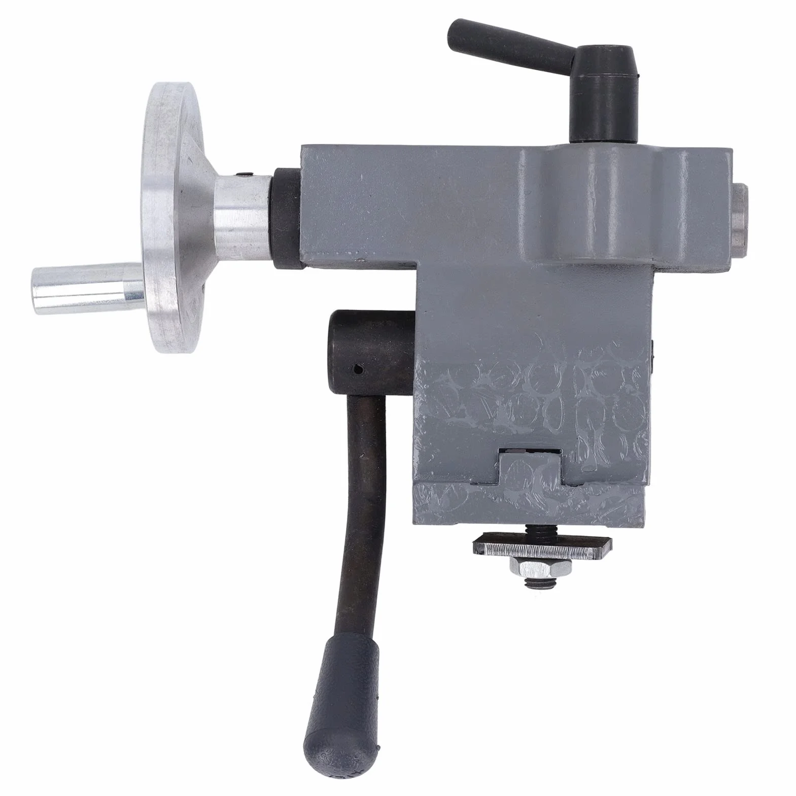 Contrapunto de Torno de Aluminio Fundido a Presión, Accesorios de Mini Torno, Contrapunto de Montaje Central Trasero de Mini Torno, Potencia de Repuesto de Contrapunto, Tornos de