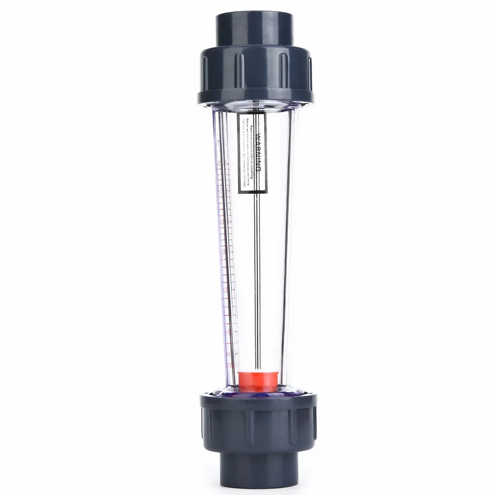 Medidor de flujo líquido LZS-25 D 60-600L/H ABS plástico alta precisión