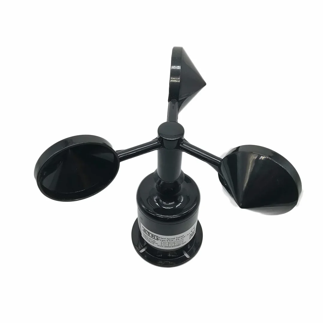 CALT Anemómetro Sensor de Velocidad del Viento 9-30V DC 0-5V Salida 0-45m/s Rango