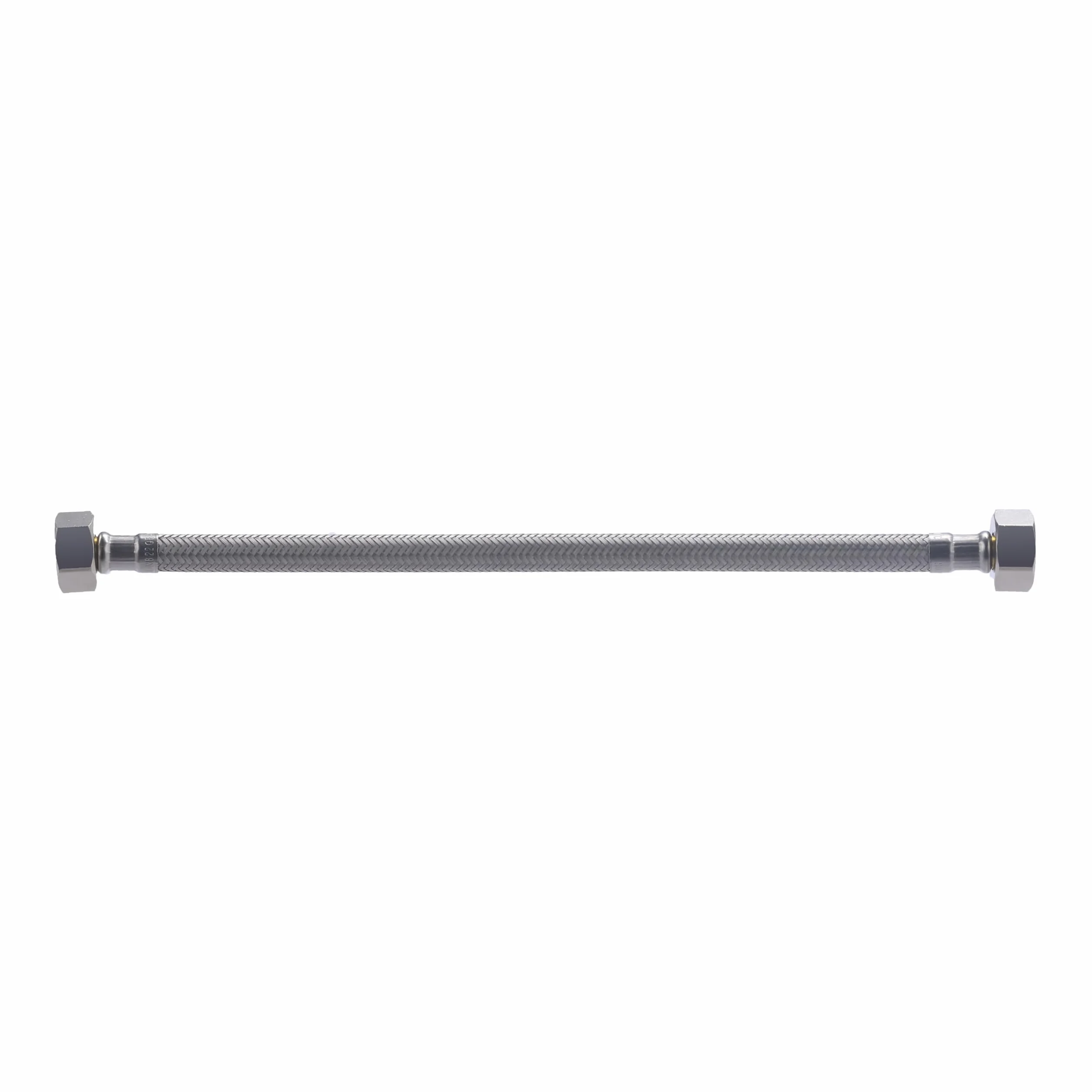 QUICK PLOMBERIE Flexible acero inoxidable hembra-hembra 1/2 8 mm 30 cm