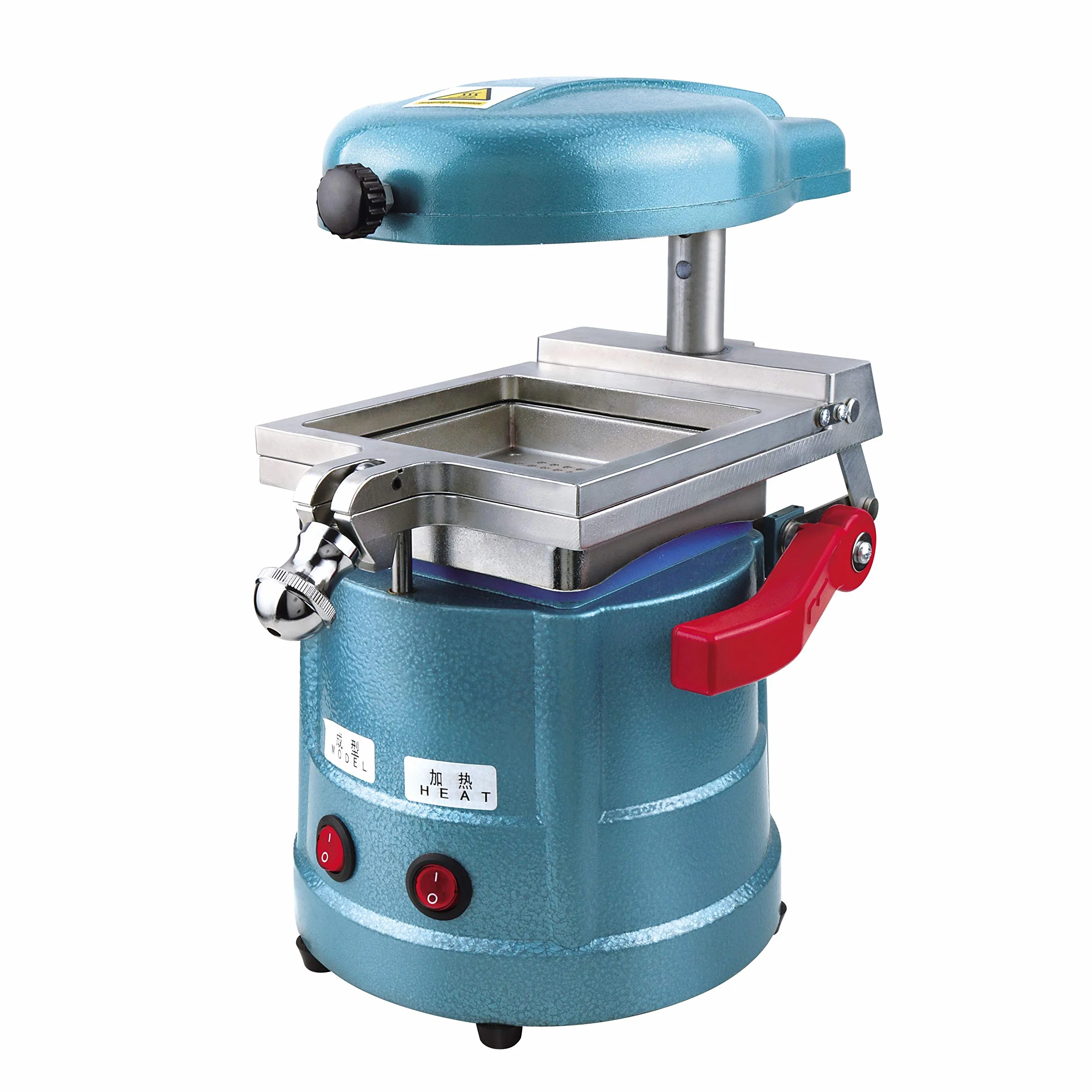 Máquina de formación de vacío dental termoformadora de 1000 W Dental con 1 paquete Stahlkugeln
