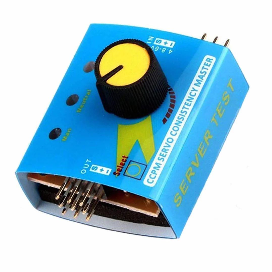 Hailege RC Servo Tester 3CH Digital Controlador de Velocidad CCPM Master para Helicóptero RC Barco