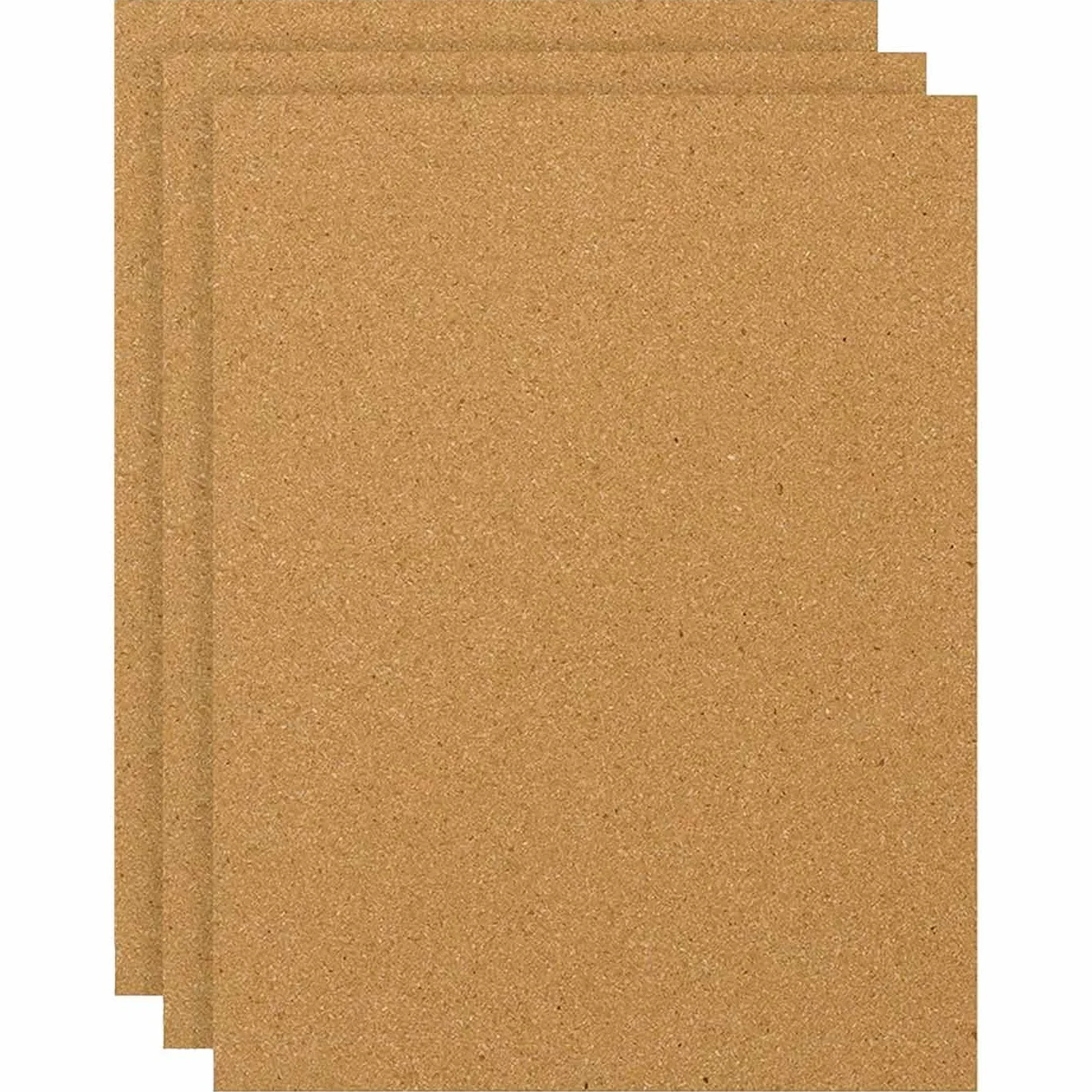 Láminas de corcho grosor 2 mm 40 x 60 cm Pack de 3