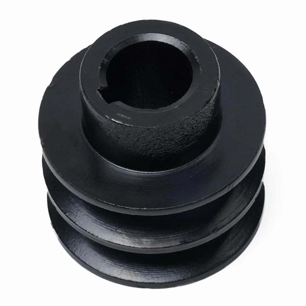 Polea de doble ranura en V 20 mm para correas A motor Honda cabeza convexa
