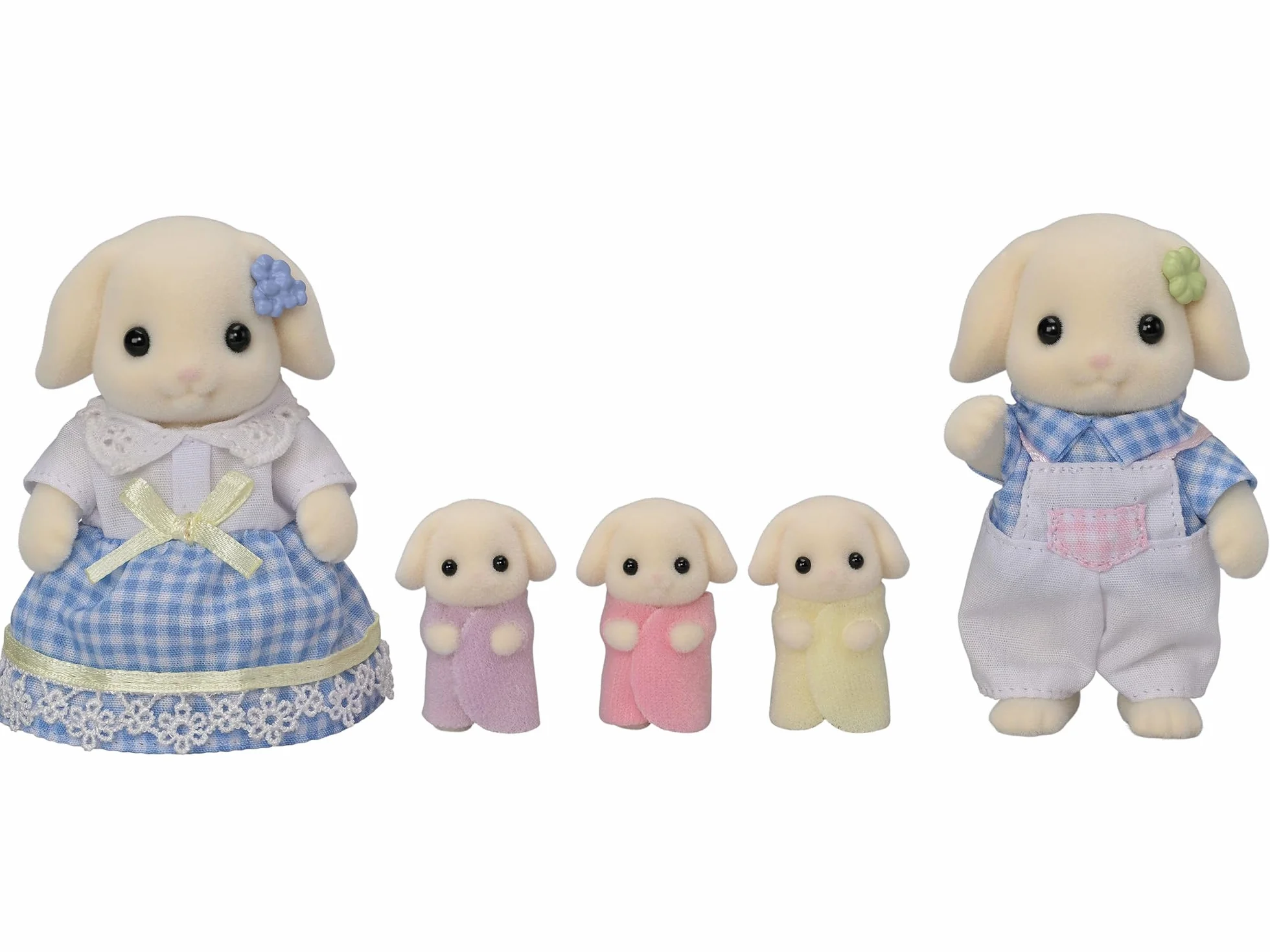 Sylvanian Families 5735 Familia Conejo Flora Casa de muñecas