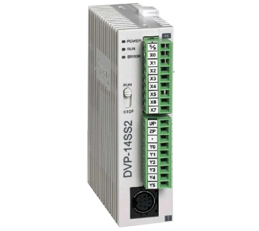 PLC CPU SS2 DELTA DVP14SS211R PLC DC24V 8 DI 6 DO relé