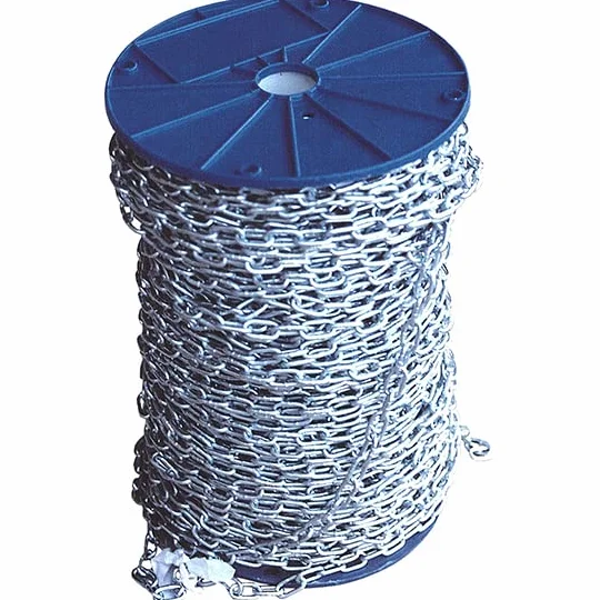 Cadena galvanizada DIN 5685-156 m - 3 mm