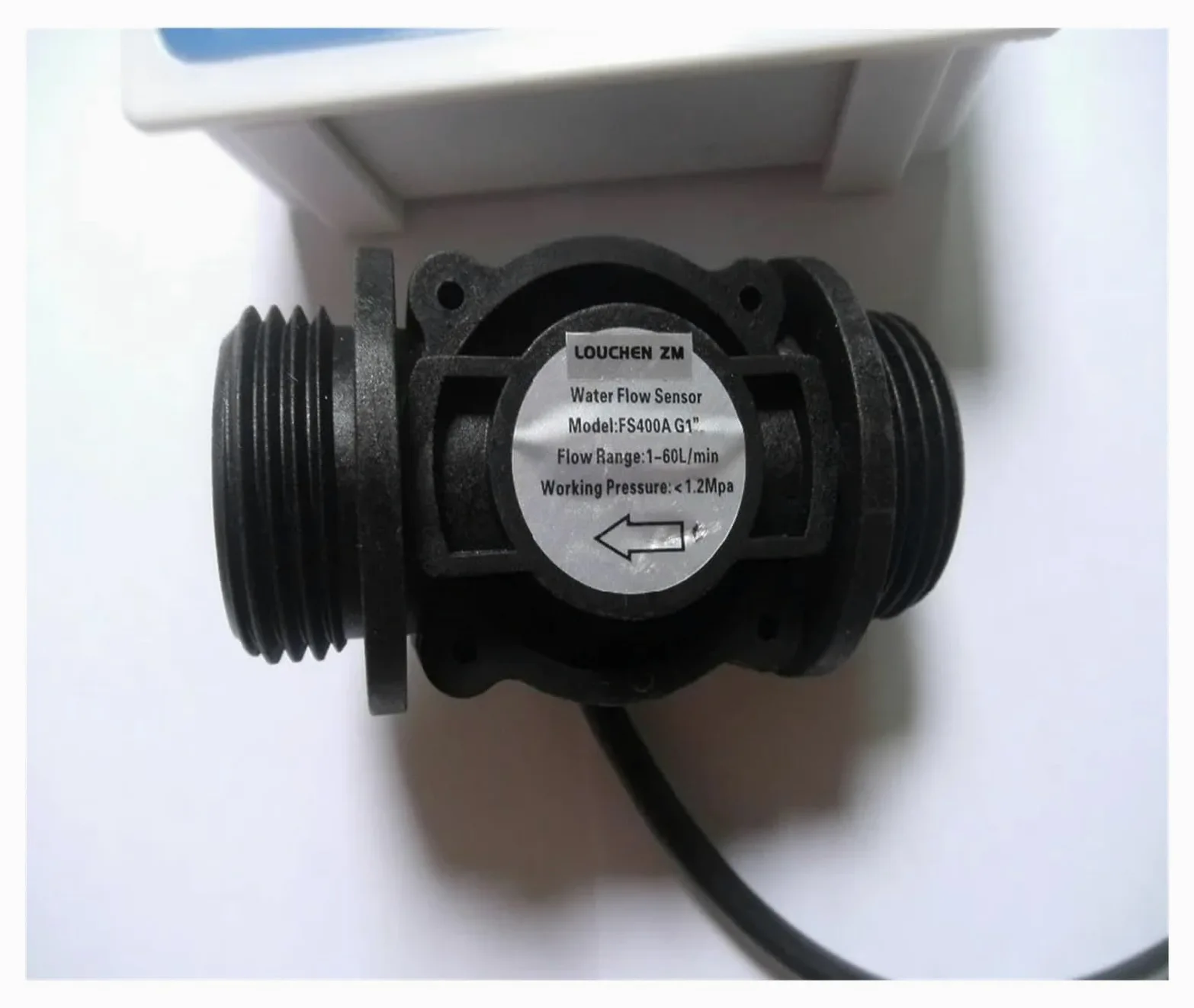Medidor de caudal de Agua Nuevo Medidor De Sensor De Flujo De Agua G1 +medidor De Flujo con Pantalla LCD Digital