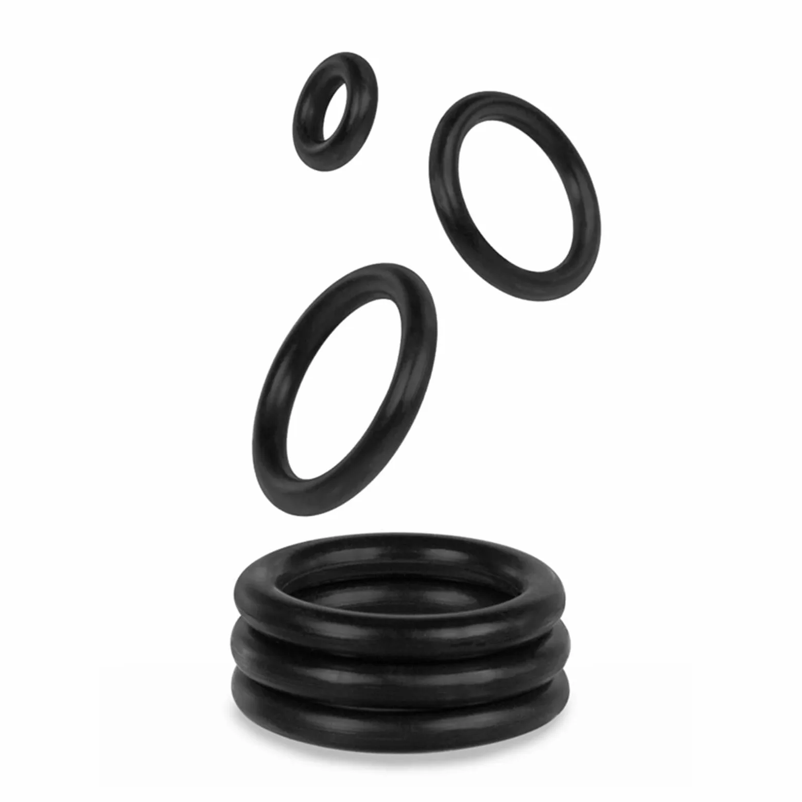Junta tórica CS 6mm NBR Anillo de Sellado de Goma ID 18-88mm Lavadora Universal de maquinaria hidráulica Resistente al Aceite de Alta Temperatura(ID 53mm)