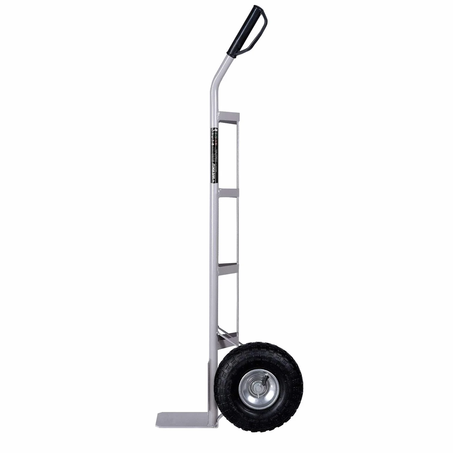 Werku Carro Portacargas 200 Kg Ruedas Neumáticas TÜV-GS