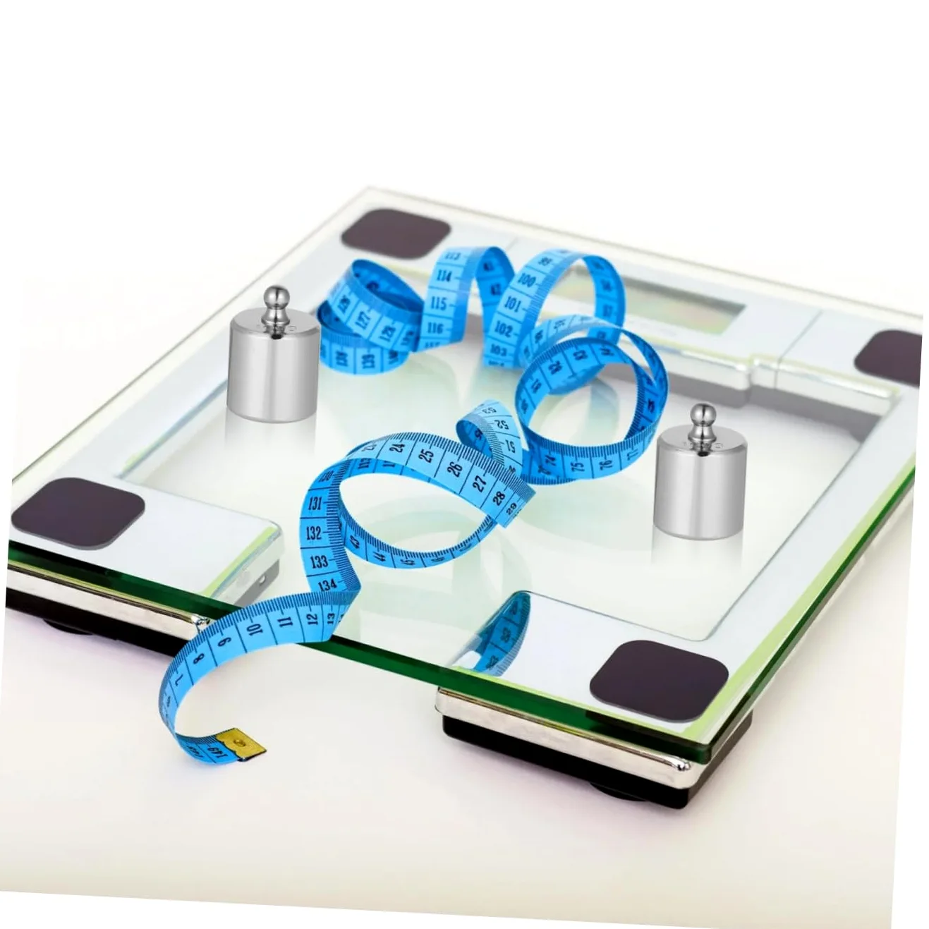 Luxshiny 3 Pesas de Calibración de Acero Cromado M2 100g para Balanzas Electrónicas, Juego de 3 Piezas para Instrumento Educativo y Calibración Precisa en Laboratorio Industrial