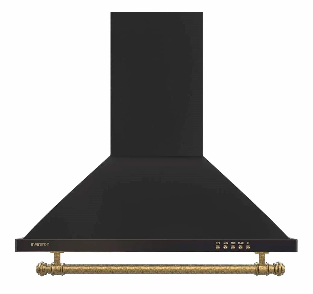 Campana Extractora Piramidal CMPP-RU61 INFINITON 60cm 400m³/H LED 2 Motores 3 Niveles