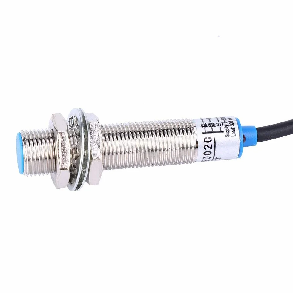 Tacómetro Led Azul Sensor de Proximidad Hall NPN 12x12x4 mm