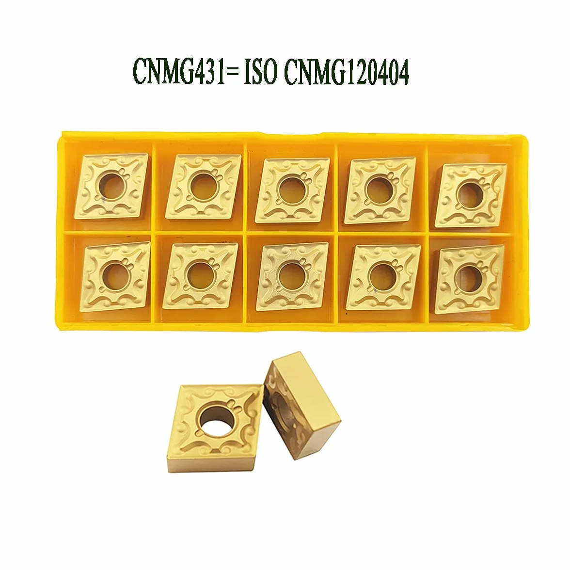 Portaherramientas CNC 30 piezas CNMG 431 WNMG 431 TNMG 331 carburo sólido indexable