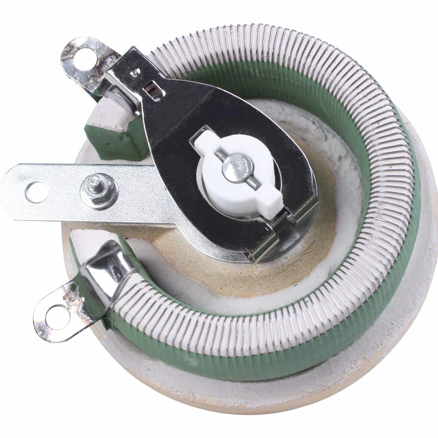 100 vatios 100 ohmios Resistencia variable reostato de ceramico