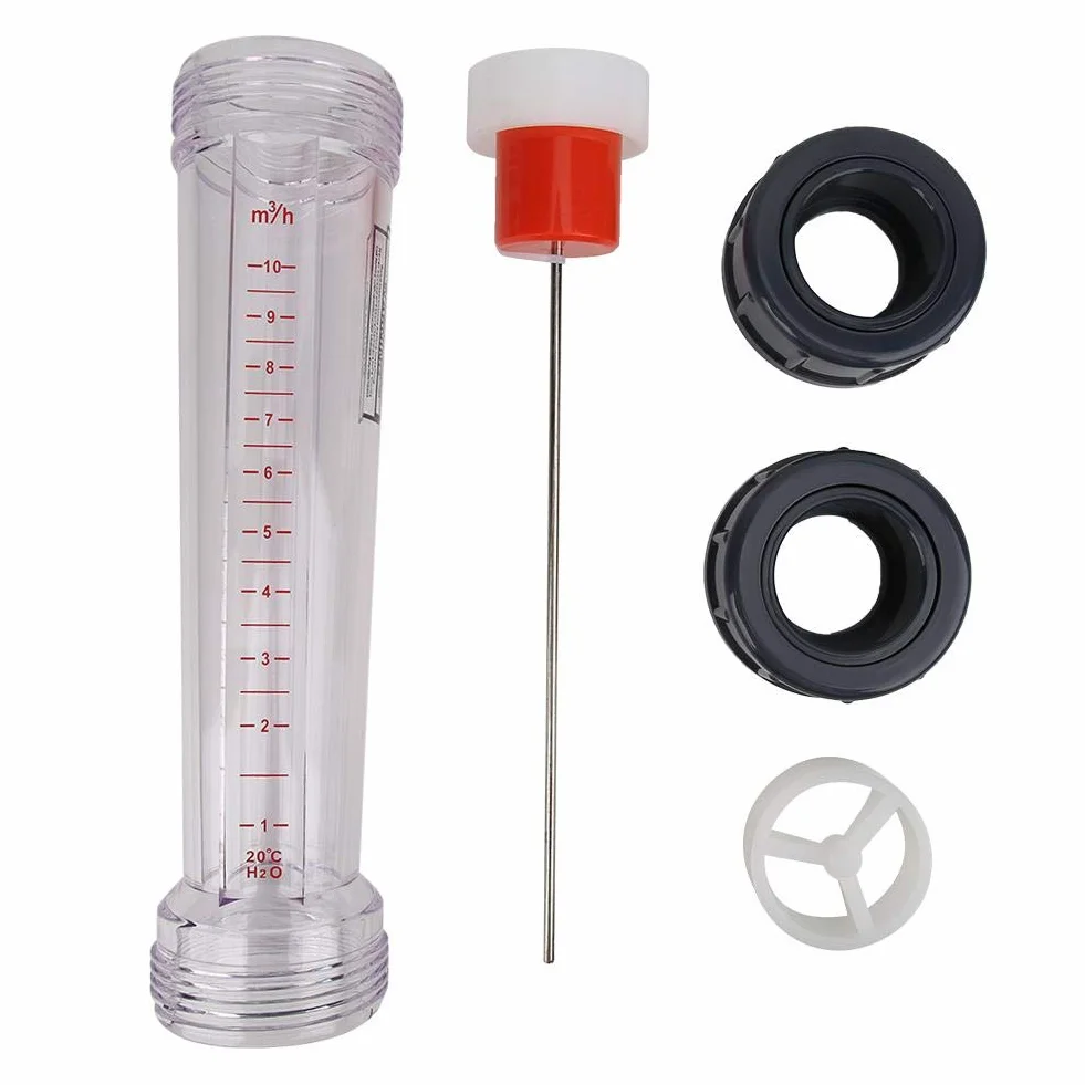 Caudalímetro de Plástico Líquido LZS-40 (D) 1-10m³/H Alta Precisión Flujo de Agua