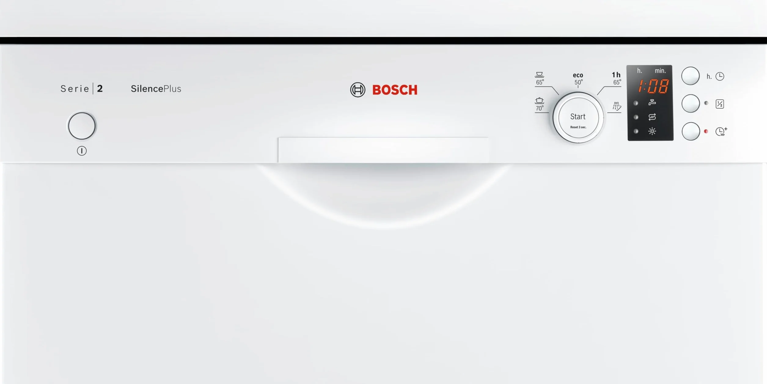 Bosch Lavavajillas Libre Instalación 60 cm Motor EcoSilence SMS25AW05E Blanco