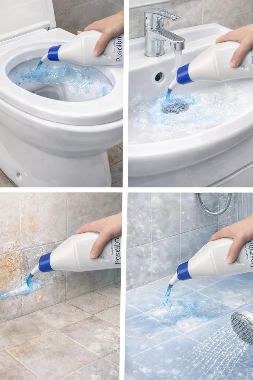 POSEIDON Gel Desincrustante Antical WC Sanitarios 750g