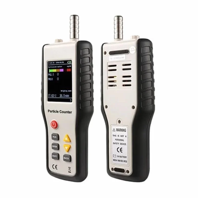 Detector PM2.5 de Alta sensibilidad, Monitor de partículas, Monitor Profesional de Calidad del Aire del Polvo, Contador de partículas portátil