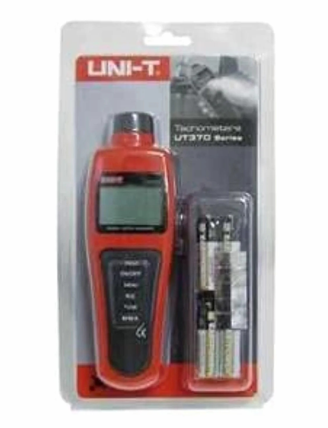 UNI-T UT370 Series Digital Tachometer Non-Contact RPM Tester 5-20cm USB Data Hold
