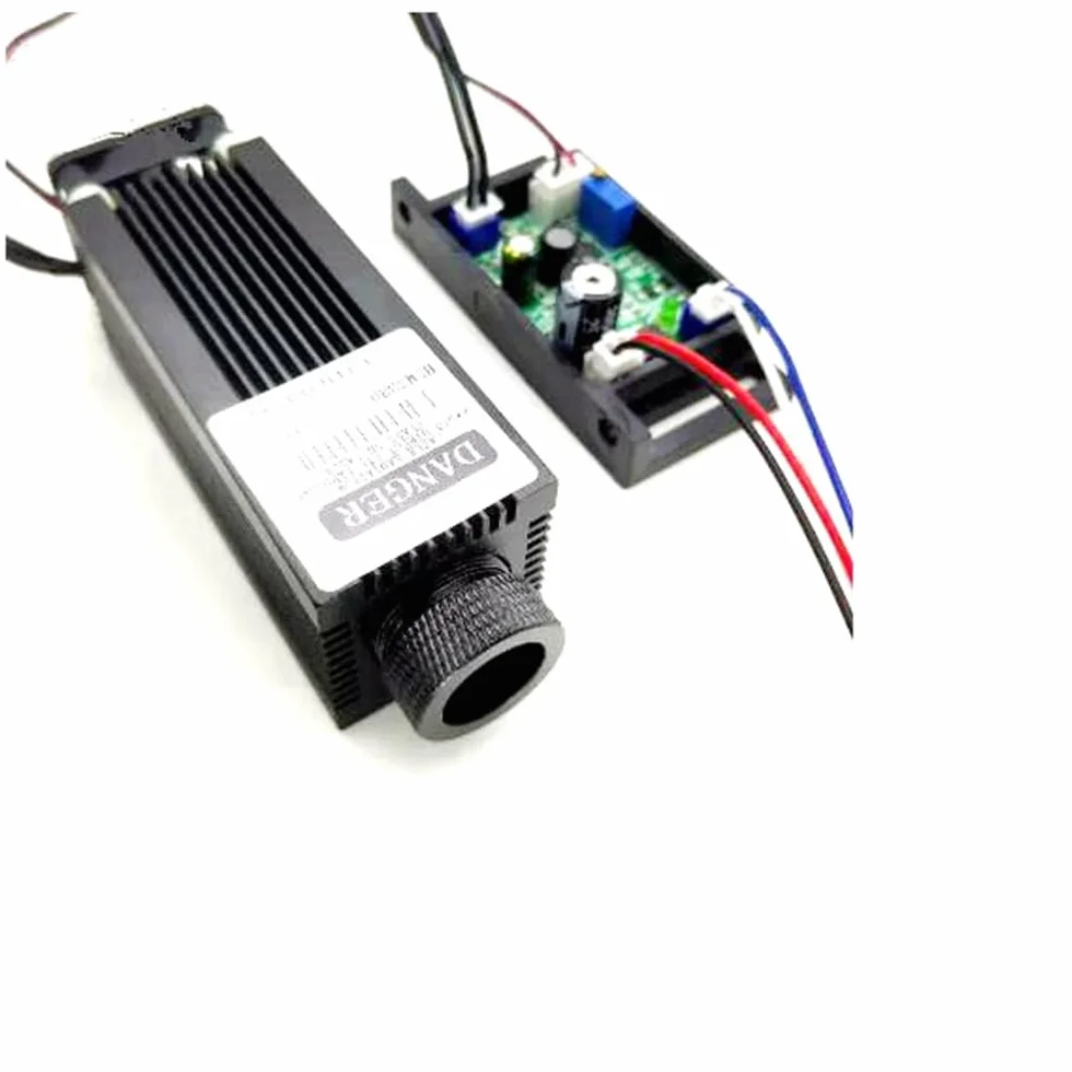 Ajustado Módulo de Punto de Diodo Láser Infrarrojo IR 12V 808nm 800mw 0.8w w/Driver Out