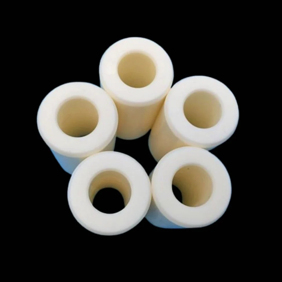 4 tubos cerámicos de alúmina de 100 mm: tubos huecos de combustión resistentes a altas temperaturas for aplicaciones eléctricas.(6x9x100mm)