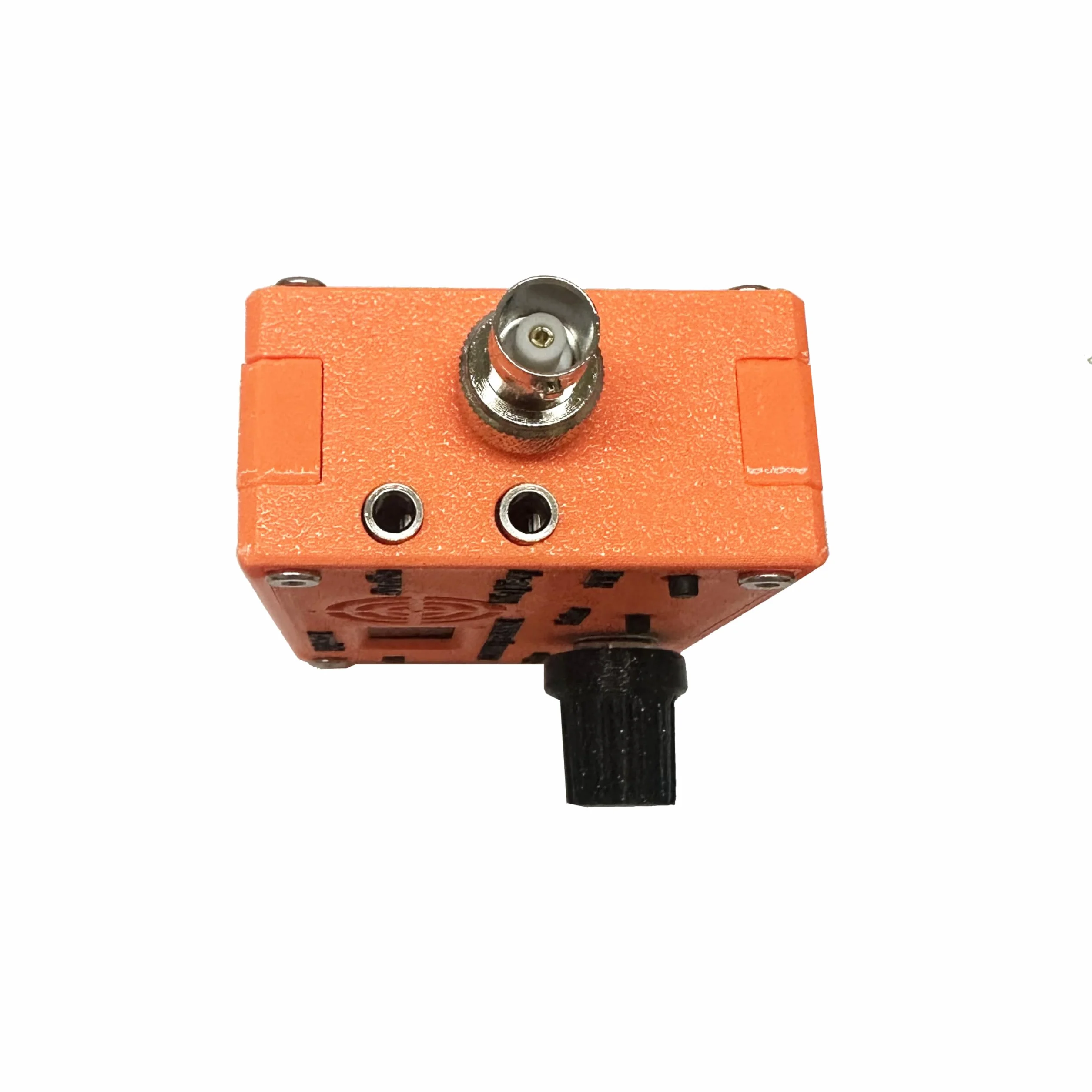 transceptor tr usdx de 5 bandas usdx multimodo QRP montado con funda por PE1NNZ y DL2MAN funda de impresión 3D naranja