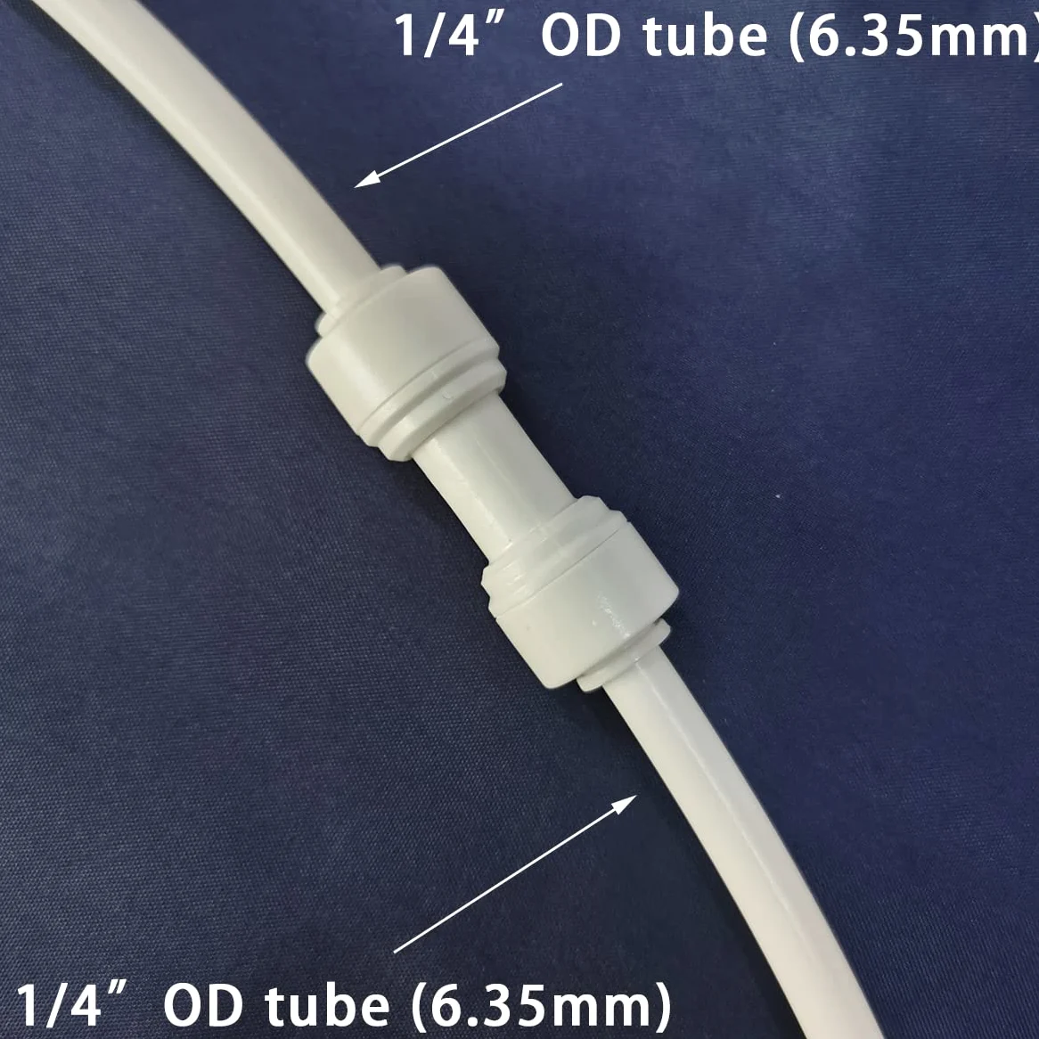 Malida Tubo de 1/4 "a 1/4" tubo recto ajuste a presión conexión rápida para RO sistema de agua