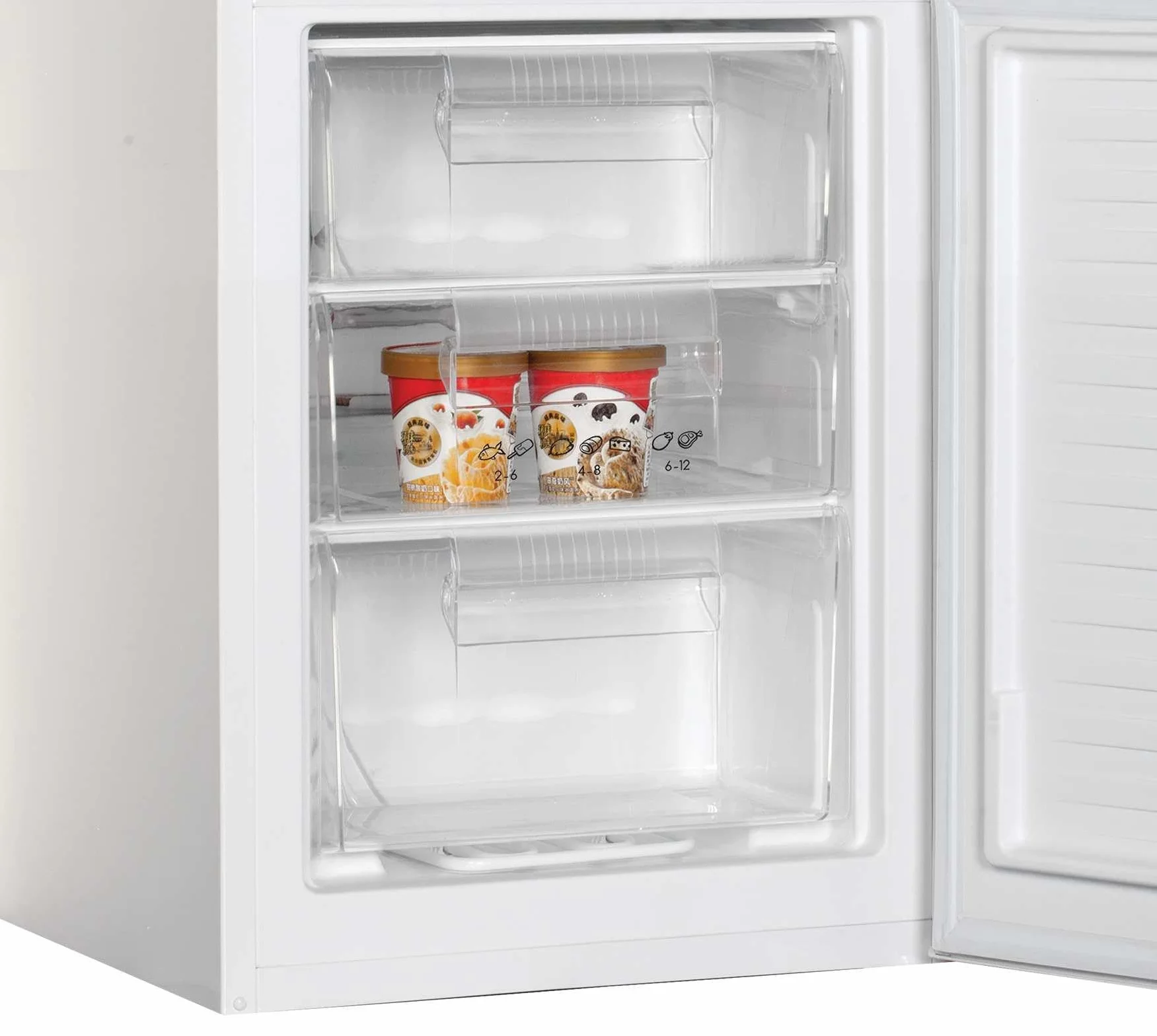 Candy Frigorífico Combi ZCCH1SEW518 262L 55x180cm Blanco
