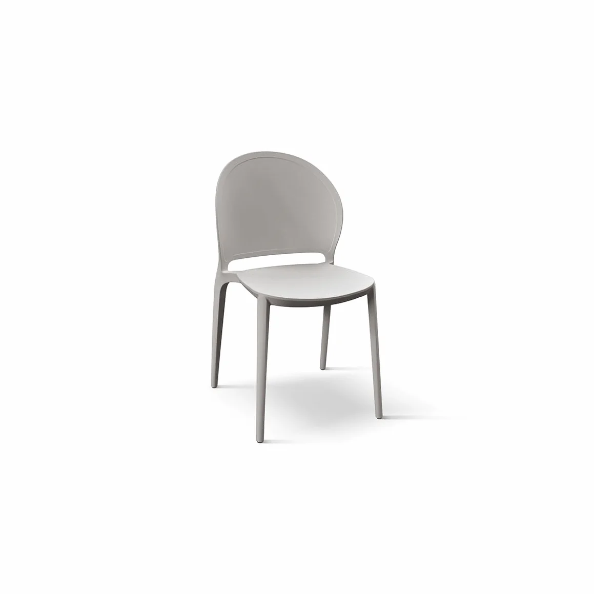 PAZZO DESIGN Silla Stefania Juego de 4 Sillas Tortora - ID_1995