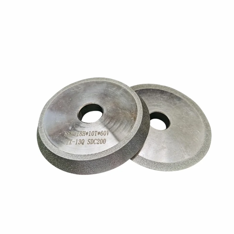 Muela de Amolar Mr-13A F4, Accesorios para Fresadora Y Taladradora/26D 125 * 19 * 20*V60/Cbn 230Grit