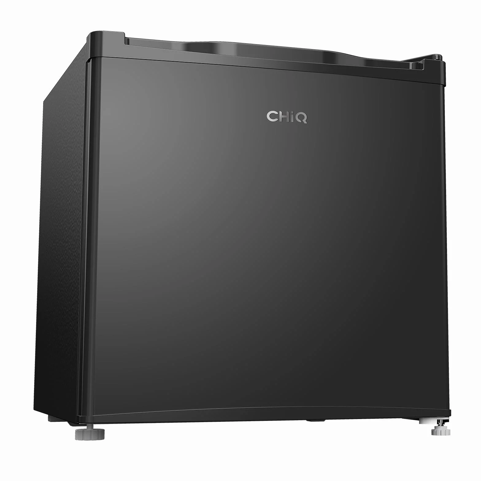 CHIQ Frigorífico Minibar 46L Compresor Incorporado Botellero Congelador Puerta Reversible Negro