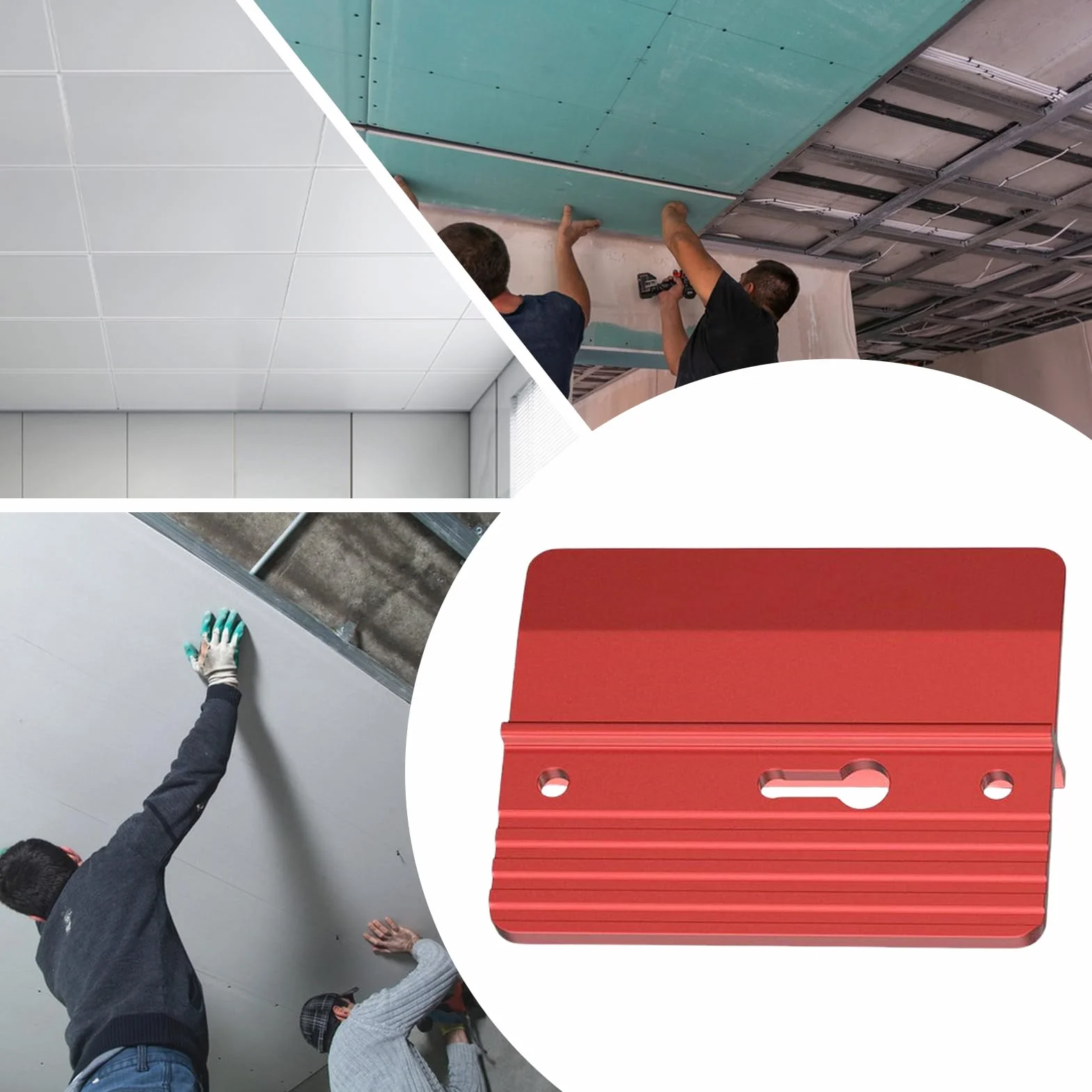 Herramienta De Montaje De Pladur, Herramientas De Fijación Para Pladur, Herramientas De Instalación, Herramienta De Montaje No Pernicioso | Dispositivos De Colocación Y Elevación De Techo