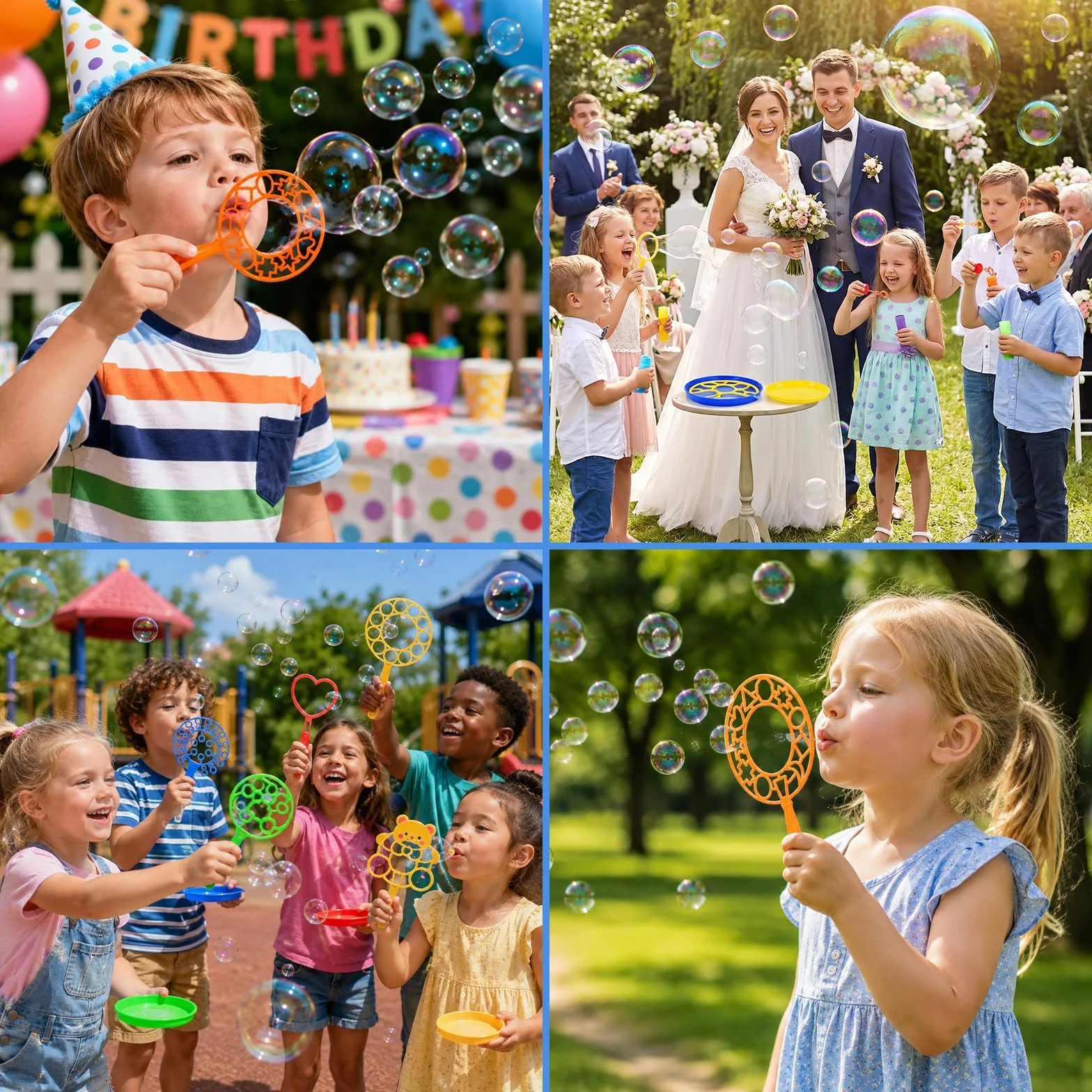 Juego de 31 burbujas de jabón para niños al aire libre