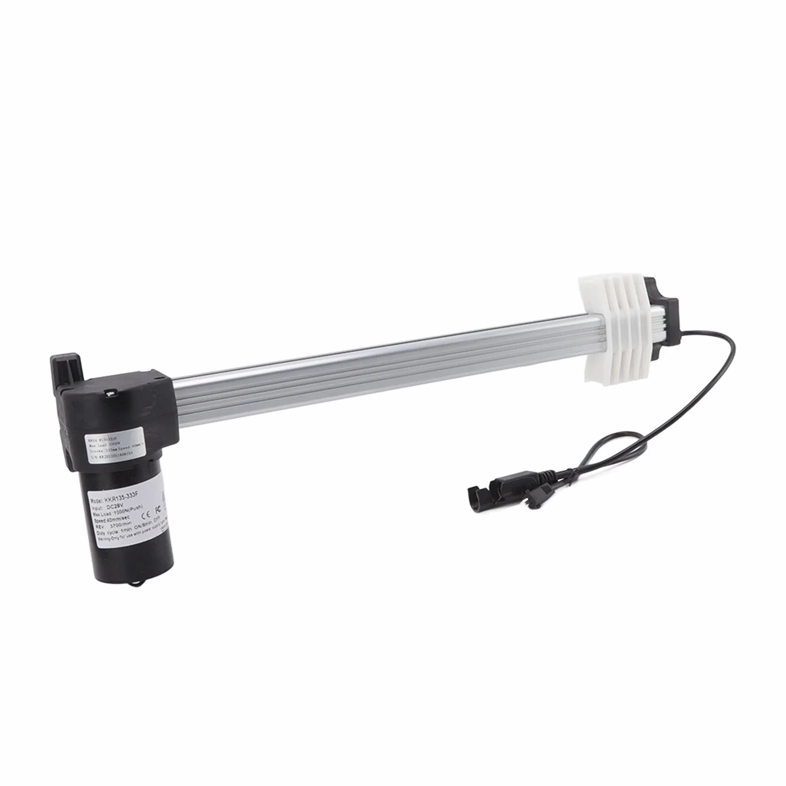 Actuador de Motor para SillóN Reclinable Eléctrico, de 333 Mm, Empuje de 1000 N, Operación Silenciosa, Fácil Instalación para Sofás Eléctricos, Sillas Elevadoras