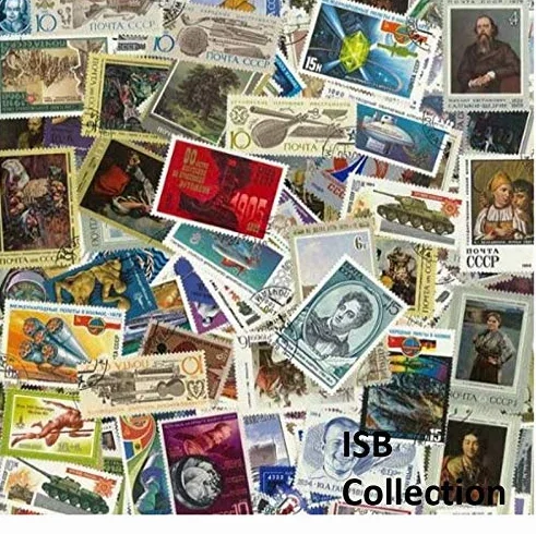 Unión Soviética Grandes formatos 100 Sellos de Colección